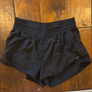 Black Women's Lululemon Shorts